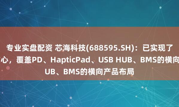 专业实盘配资 芯海科技(688595.SH)：已实现了以EC为核心，覆盖PD、HapticPad、USB HUB、BMS的横向产品布局